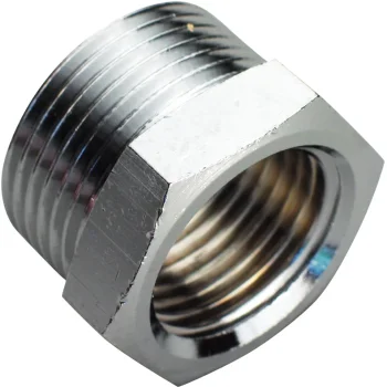 Nippelmuffe forkromet 3/8